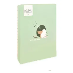 Boite a musique bebe - Hérisson vert - 20 cm