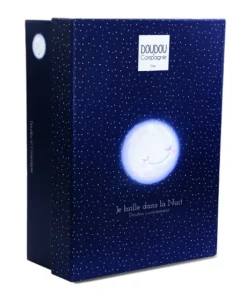 Boite a musique luminescente ours - 17 cm - Clair de Lune