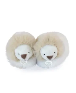 Chaussons bébé en peluche Lion - Unicef - 0-6  mois