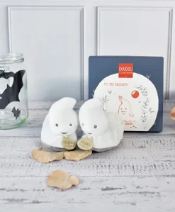 Chaussons bébé fantômes - 0-6 mois