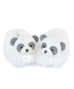 Chaussons bebe en peluche Panda - Unicef - 0-6 mois