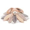 Coffret Doudou lapin pétales Collector taupe - 28 cm
