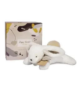 Coffret Pantin Lapin beige - Happy Wild - 25 cm