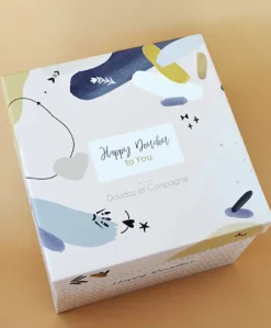 Coffret Pantin Lapin beige - Happy Wild - 25 cm
