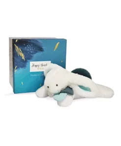 Coffret Pantin Lapin bleu - Happy Pop - 25 cm