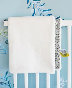 Couverture bébé plaid Douceur Yoca le koala - Blanc - 70 x 100 cm