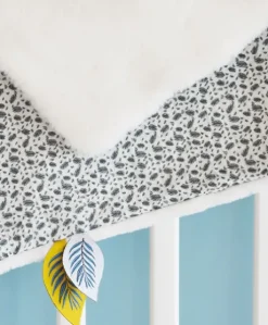 Couverture bébé plaid Douceur Yoca le koala - Blanc - 70 x 100 cm