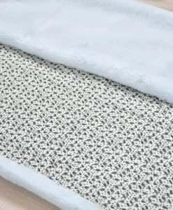 Couverture bébé plaid Douceur Yoca le koala - Bleu - 70 x 100 cm
