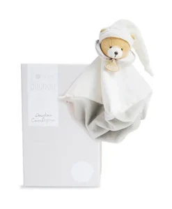 Doudou 202 - L'Original ! - Doudou plat Ours gris - 25 cm