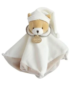 Doudou 202 - L'Original ! - Doudou plat Ours gris - 25 cm