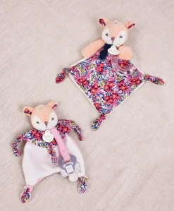 Doudou attache sucette Faon  - BOH'AIME - 20 cm