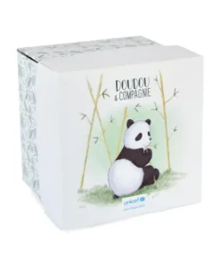 Doudou attache sucette peluche Panda - 12 cm - Unicef