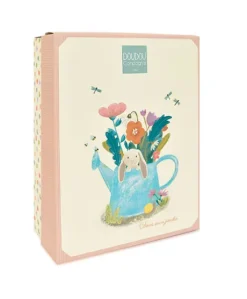 Doudou attache-sucette - LAPIN CIBOULETTE - 19  cm