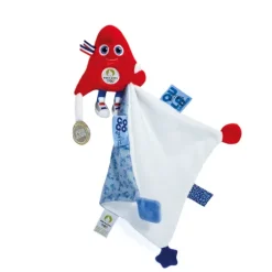 Doudou Bebe Champion - Peluche mascotte Paris 2024 - 22 cm