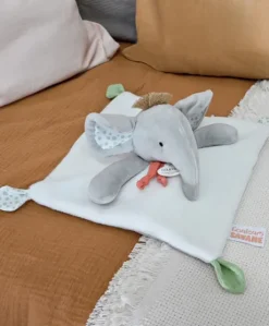 Doudou elephant gris - 25 cm