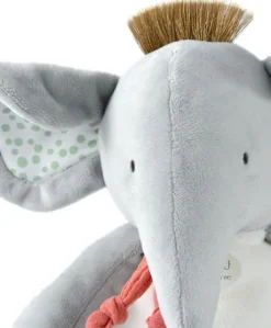 Doudou elephant gris - 30 cm
