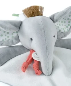 Doudou elephant gris - 25 cm