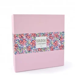Doudou FAON blanc avec pétales - BOH'AIME -