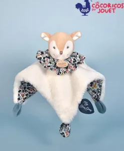 Doudou Faon marron - Cocon - Balle d'éveil - 3 EN 1