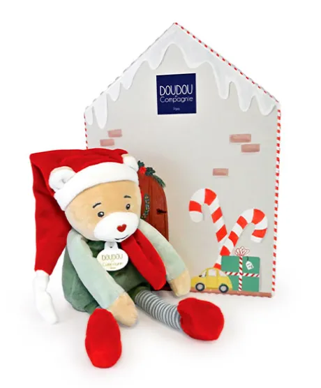 Doudou Farceur & sa maisonnette - Cotillon Lutin Farceur 27 cm