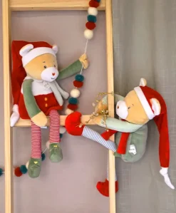 Doudou Farceur de Noël - Cannelle Lutin Farceur 40 cm