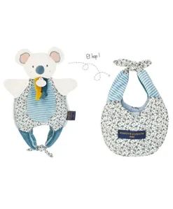 Doudou Koala marionnette - Petit sac - Amusette  3 EN 1- 30 cm
