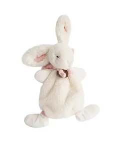 Doudou Lapin Bonbon Rose - 26 cm