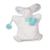 Doudou Marionnette Lapin Pompon Amande