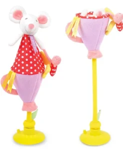 Doudou marotte marionnette cache-cache-souris
