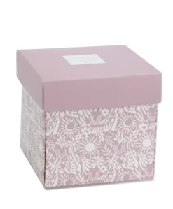 Doudou mouchoir- Mon petit ourson - Rose - 10 cm