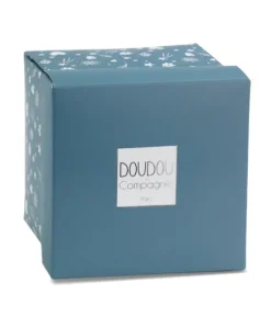 Doudou mouchoir- Mon petit ourson - Bleu - 10 cm