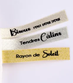 Doudou mouchoir ours Blanc - 30 cm - Collection Anniversaire