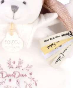 Doudou Ours cape Rose - 25 cm - Collection Anniversaire