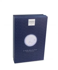 Doudou plat Ours Luminescent - 26 cm - Clair de Lune