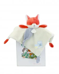 DOUDOU plat Renard Romarin - 27 cm