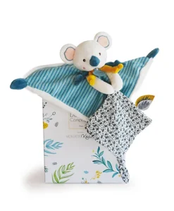Doudou plat Yoca le koala - 25 cm