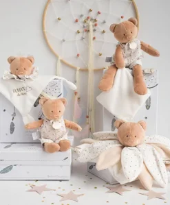 Doudou pétales Ours - Attrape-rêves - 26 cm