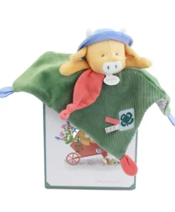 Doudou vache - Doudou plat Aneth - 27 cm