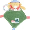Doudou vache avec hochet billes - Aneth -21 cm