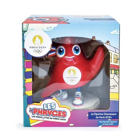 Duo de Figurines Mascottes Officielles JO Paris 2024
