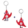 Duo de Porte-clés JO Paris 2024 - Mascotte Olympique et Paralympique - 7 cm