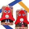 Duo Peluches Mascottes Officielles Jeux Olympiques et Paralympiques Paris 2024 - 27 cm - Boite Display