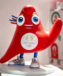 Figurine Mascotte Officielle Olympique JO Paris 2024