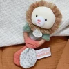 Hochet bébé lion - 15 cm
