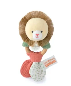 Hochet bébé lion - 15 cm