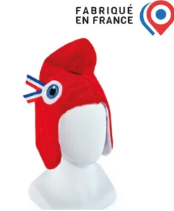 Kit supporter chapeau Phryge - Bonnet phrygien JO paris 2024 - S - Enfant - Fabriqué en France