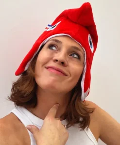 Kit supporter chapeau Phryge-  Bonnet Phrygien JO paris 2024 - Taille M - Adulte - Fabriqué en France