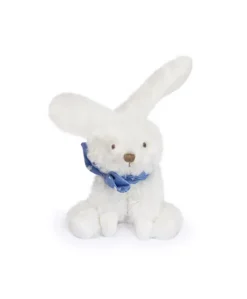 Lapin blanc avec chouchou -12 cm - Modèle aléatoire