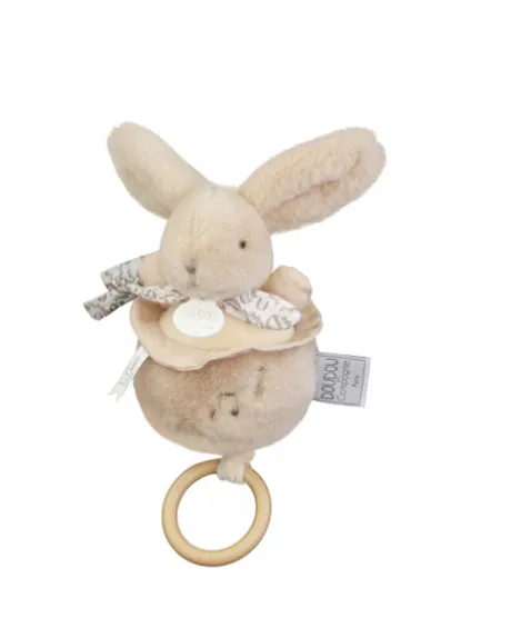 Lapin DOUDOU® - Boite à musique Beige