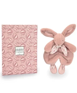 Lapin DOUDOU® - Doudou lapin Rose poudré - 29 cm